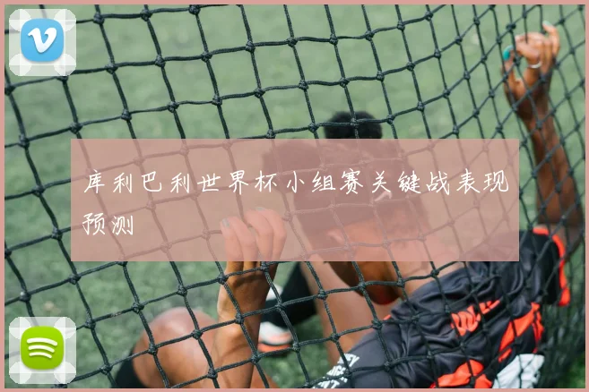 库利巴利世界杯小组赛关键战表现预测